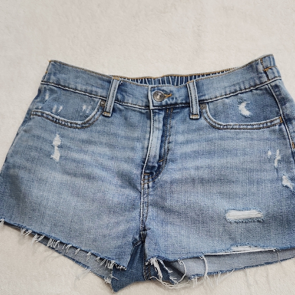Light XS aerie Jean Shorts
